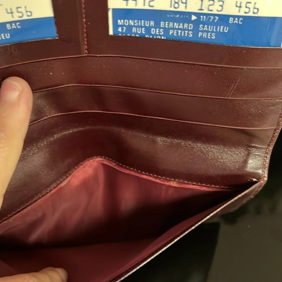 Vintage Burberry fold over wallet - Picture 6 of 9